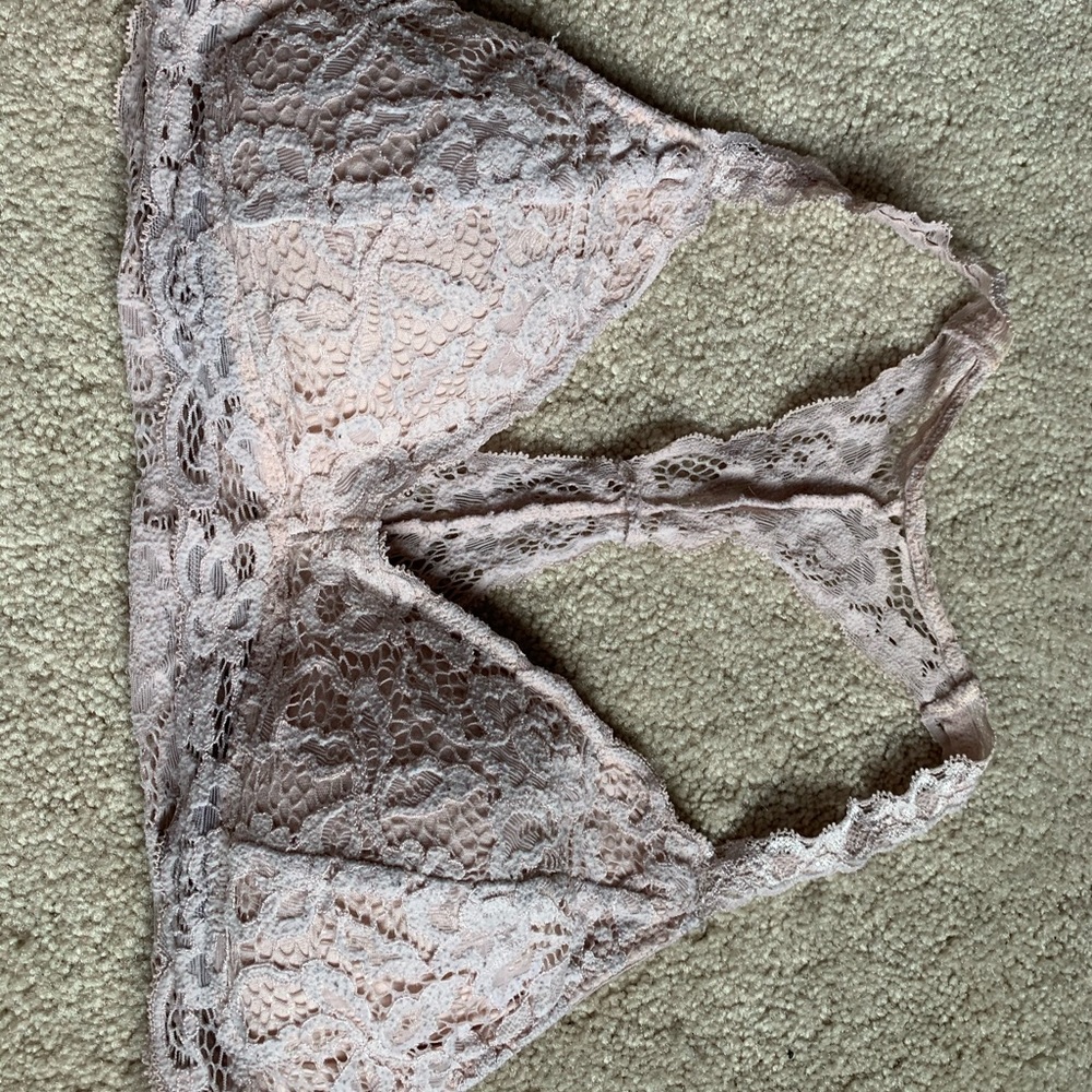 Light Pink Lace Bralette
